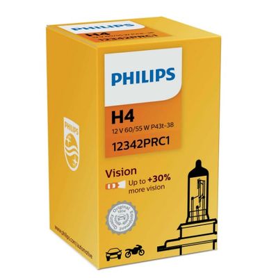   PHILIPS H4 12V 60/55W +30 PREMIUM