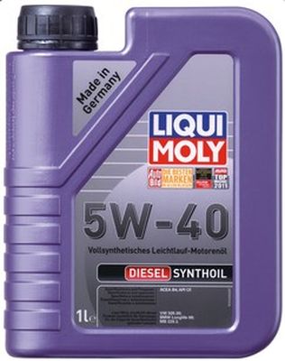  LiquiMoly 5W40 Diesel Synthoil (1L)  .!.\API CF,ACEA B4-04: MB 229.3,BMW LL-98,VW505.00