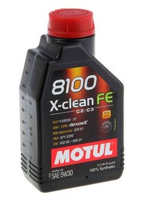  MOTUL 5W30 8100 X-clean FE (1L)  !.\ SN/CF, C2/C3, MB 229.51, 502 00/505 01, dexos2